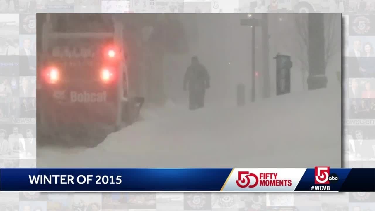 WCVB at 50: Winter Storms of 2015 ❄️