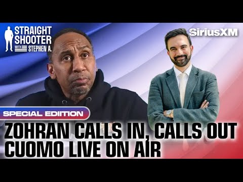 Asking Zohran Mamdani what he would do as mayor of NYC, his feelings on Andrew Cuomo's comments