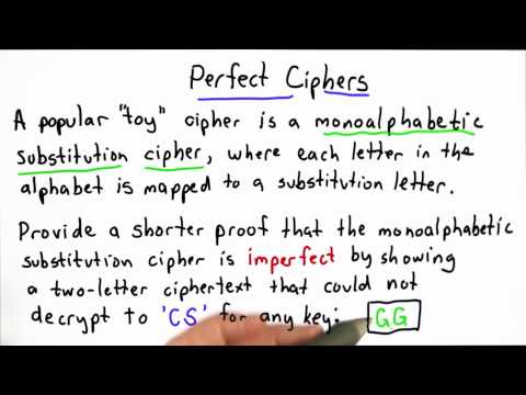 Toy Substitution Cipher 2 Solution - Applied Cryptography