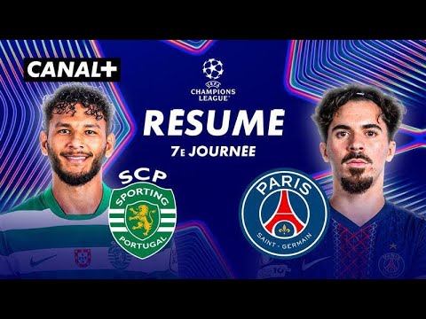 Résumé Sporting CP / PSG - Ligue des champions 2025-26