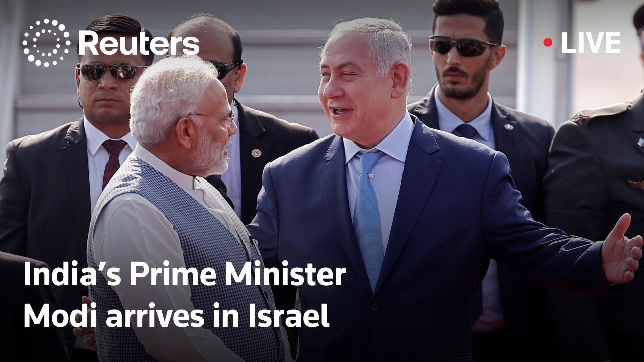 LIVE: Indian Prime Minister Narendra Modi arrives in Israel