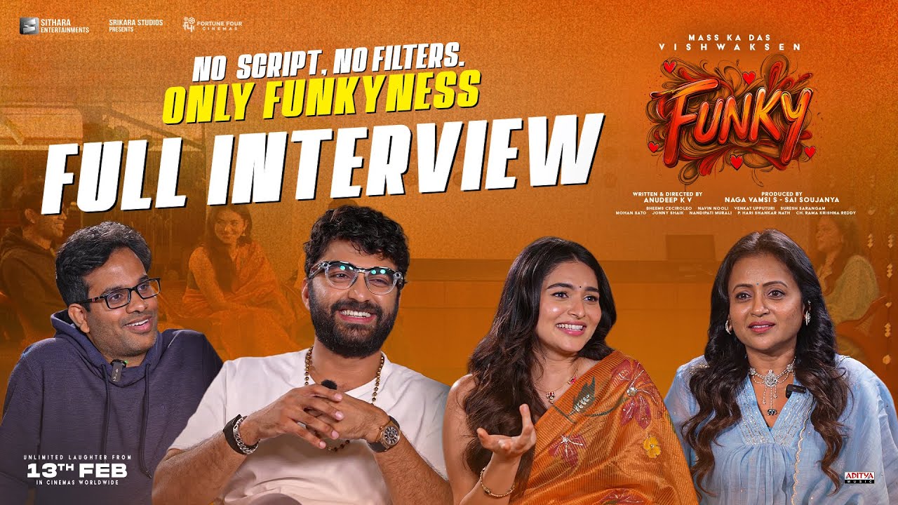 Only Funkyness Full Interview 🎬 | Vishwak Sen & Kayadu Lohar