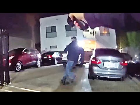LAPD Cop Shoots Suspect Who Pulled Gun During Foot Pursuit