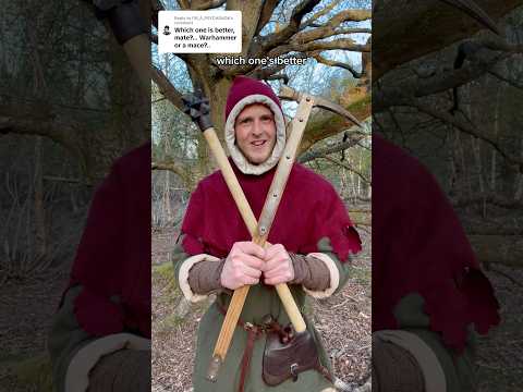 Mace vs War Hammer #medieval #history #robinhood #medievalhistory