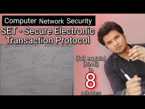 Secure Electronic Transaction (SET) in hindi || SET Protocol || Network Security || Akant 360