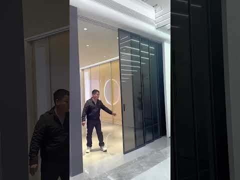 Elegant, practical and space-saving folding doors#Folding Door#Architecture#Sliding Doors