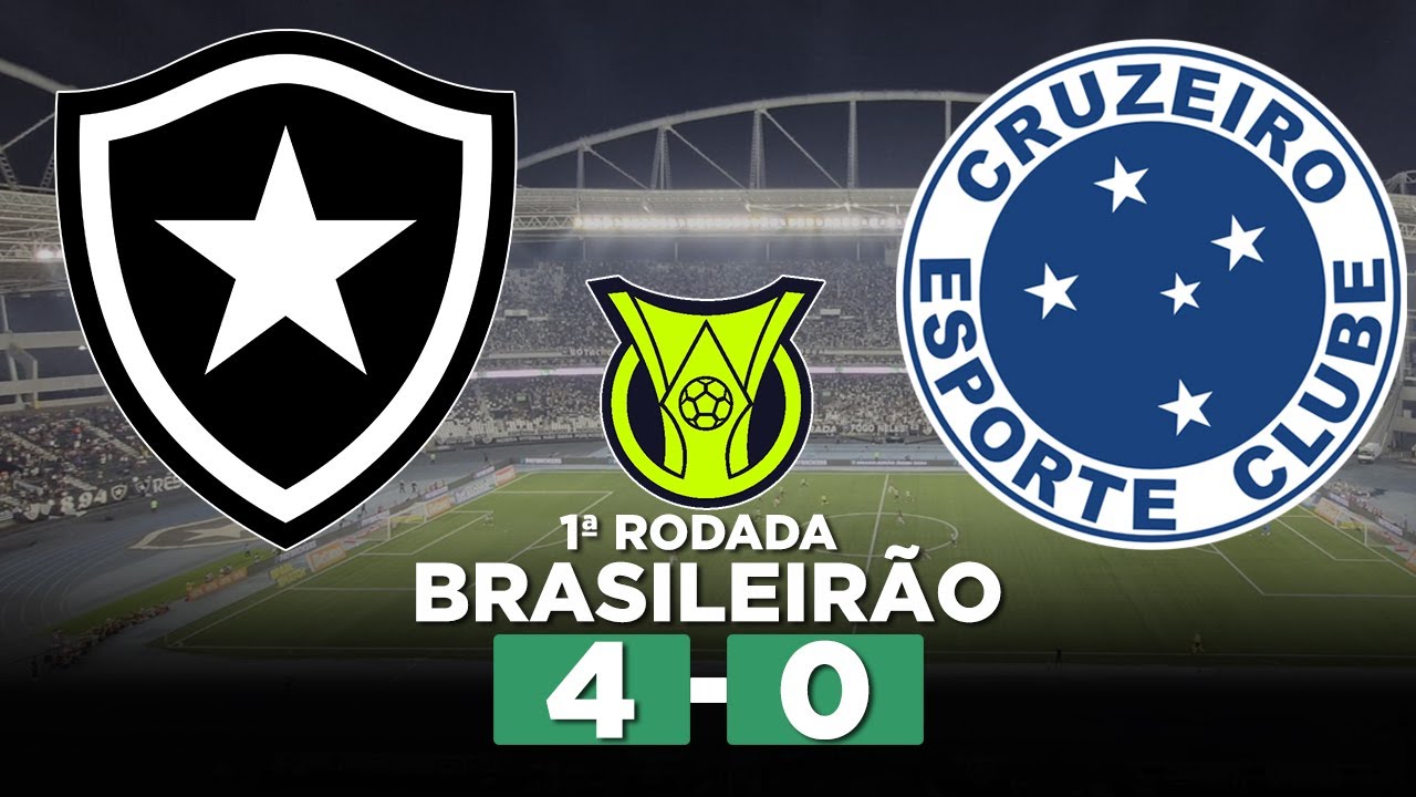 Botafogo Dominates Cruzeiro 4-0 at Nilton Santos ⚽