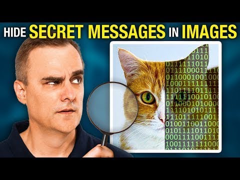 Hide secret files in music and photos (just like Mr Robot)