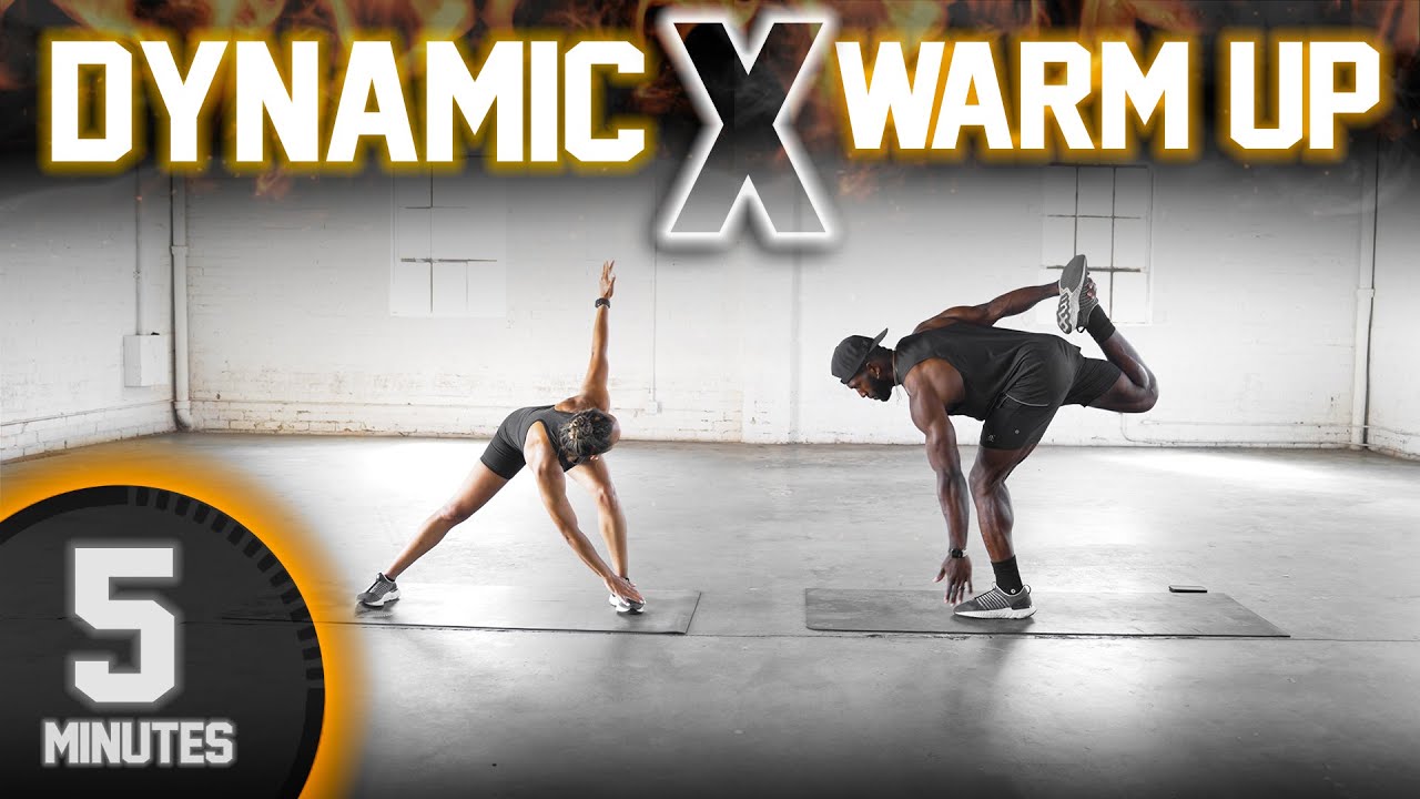 5-Minute Full Body Dynamic Warm-Up Stretch