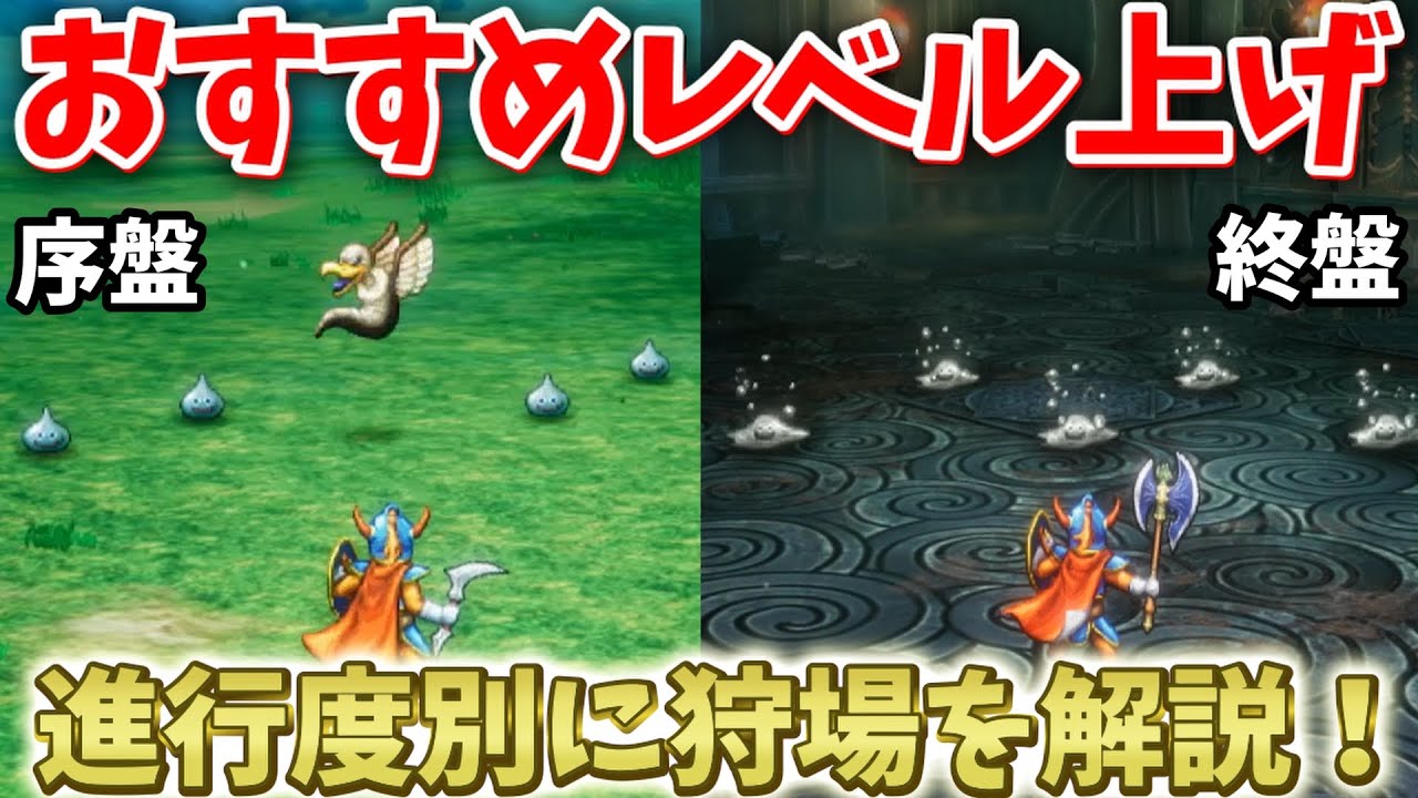 【ドラクエ1&2リメイク】効率的なレベルアップ法まとめ！序盤から終盤までの最適ルート✨
