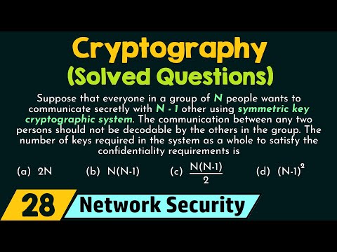 Cryptography (Solved Questions)