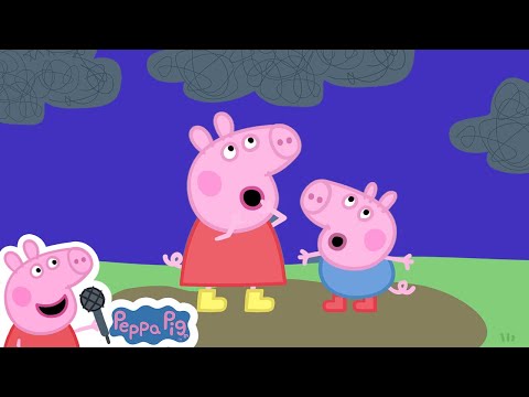 Rain Rain Go Away Featuring Peppa Pig | Peppa Pig Songs | Nursery Rhymes + Kids Songs