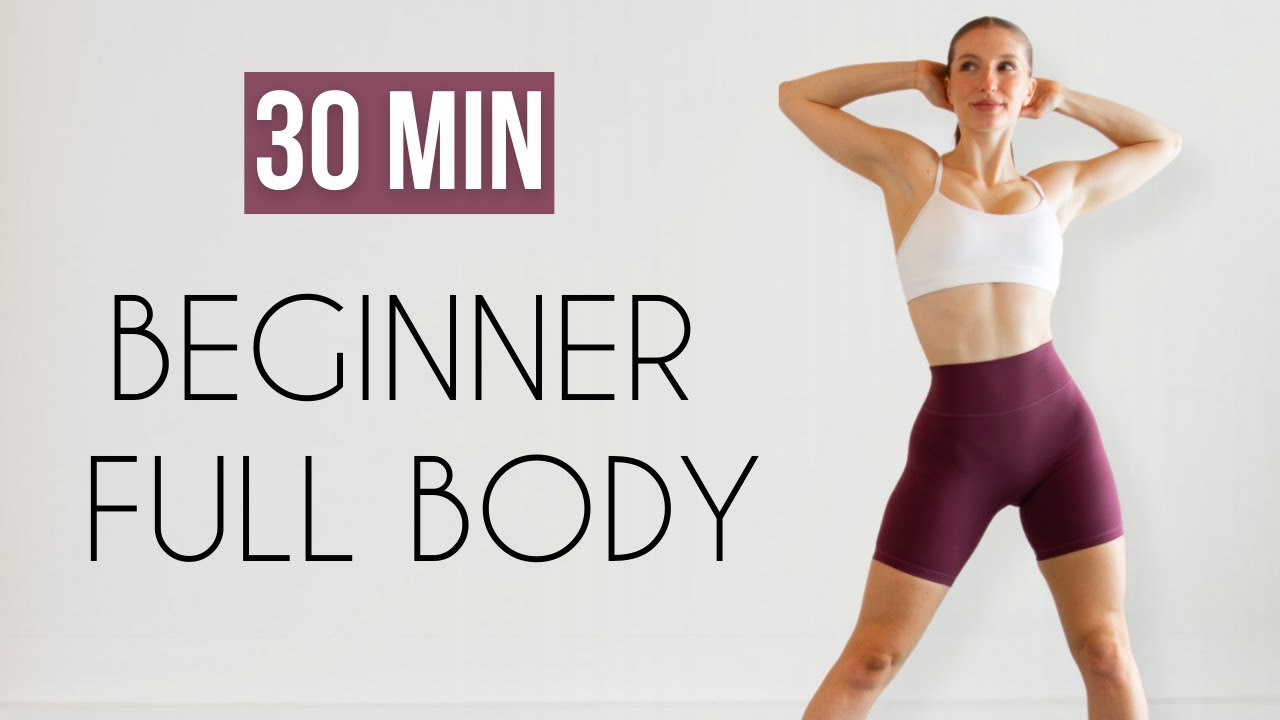 30-Minute Full Body Workout for Complete Beginners (Standing, Low Impact, No Equipment)