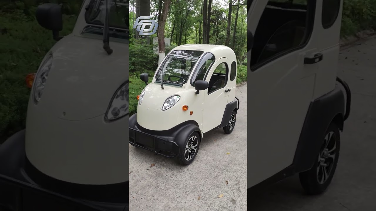 4 Mini 4-Wheel Electric Scooter for Adults 🚗
