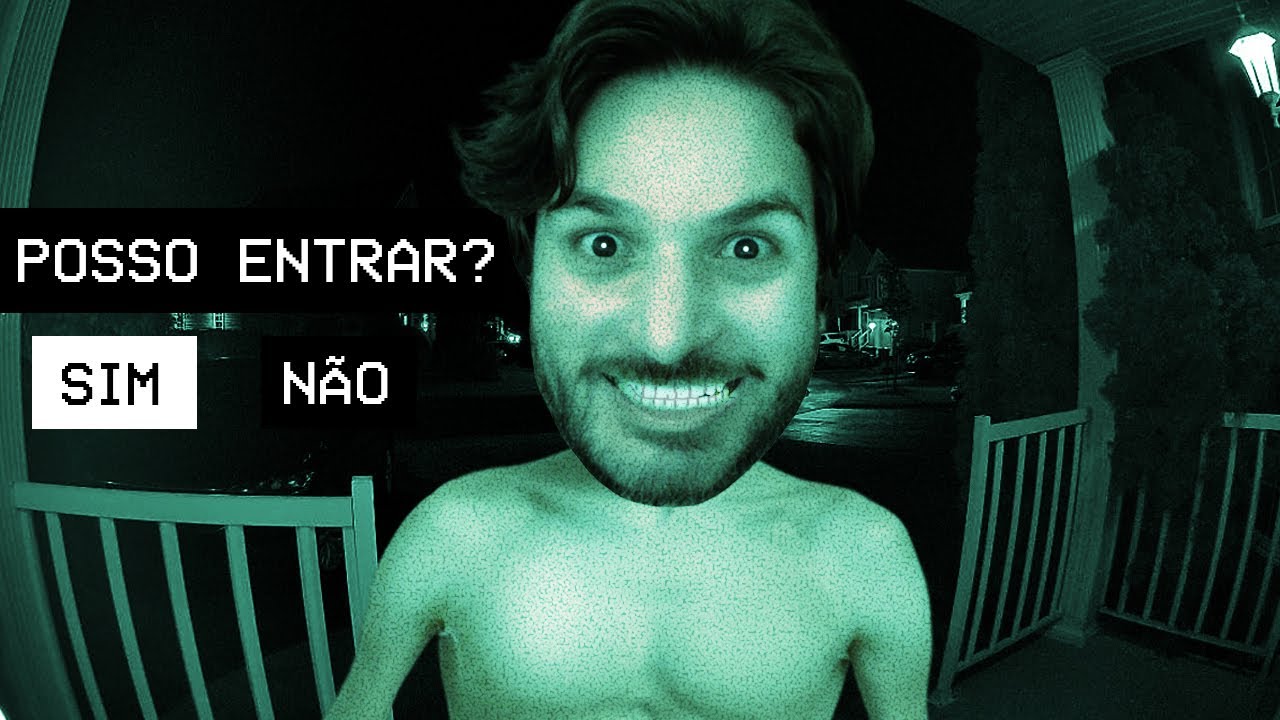 Homem bate na porta durante apocalipse solar 🌅