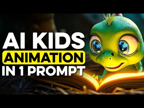 How to Create 3D Kids AI Animation Videos in One Prompt!