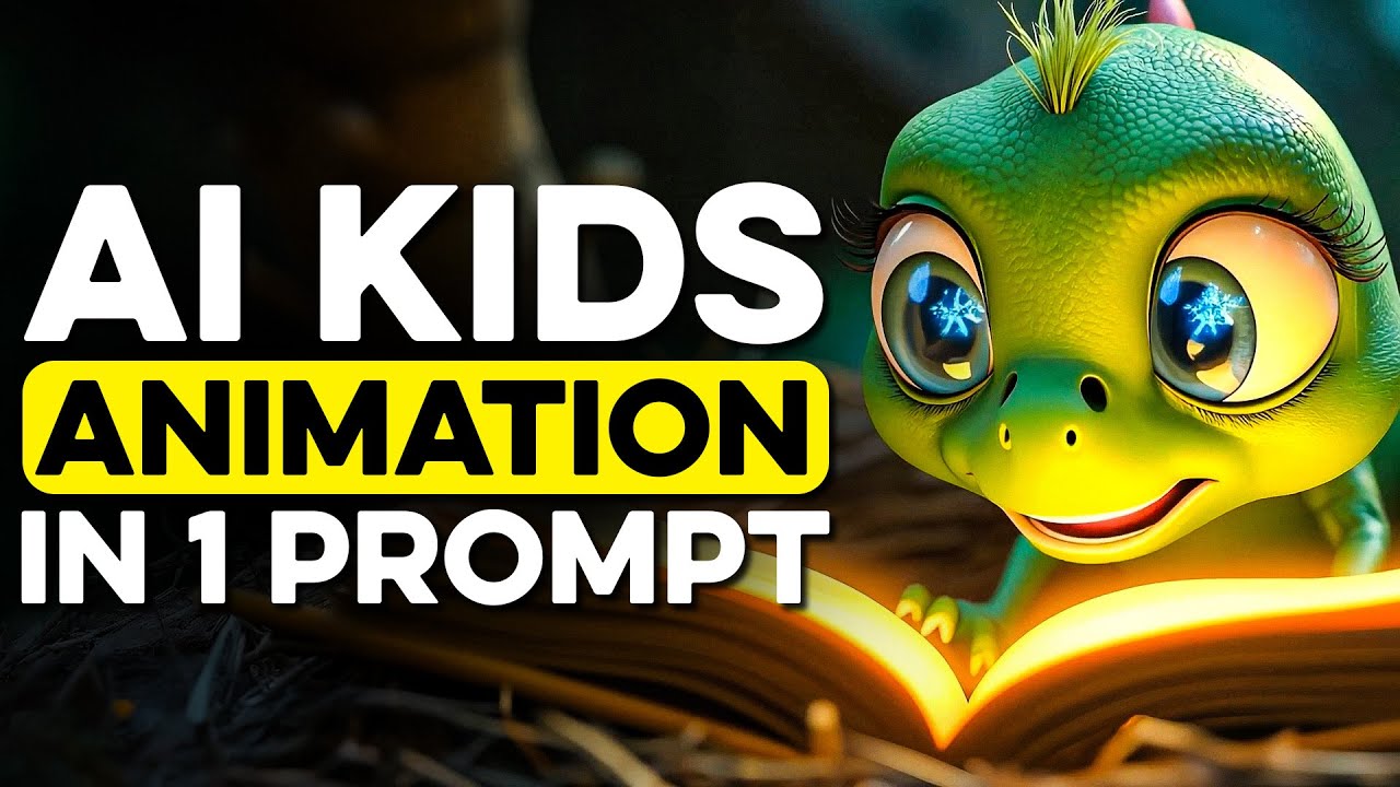 Create Stunning 3D Kids AI Animation Videos in Just One Prompt! π₯