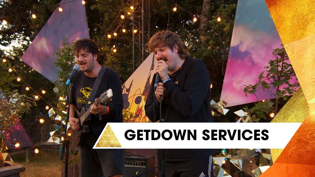 Getdown Services Performs Dog Dribble at Glastonbury 2025