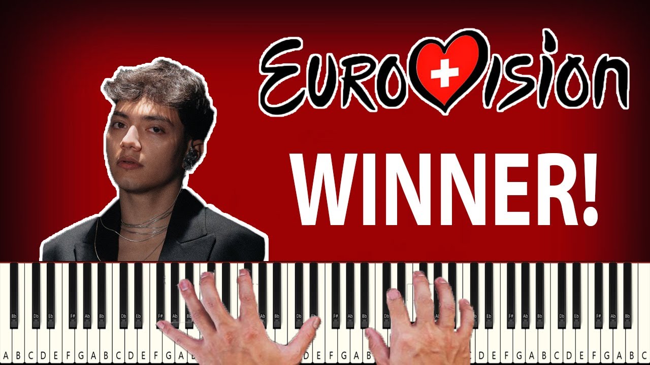 JJ - Wasted Love Piano Tutorial (Eurovision 2025 Winner) 🎹