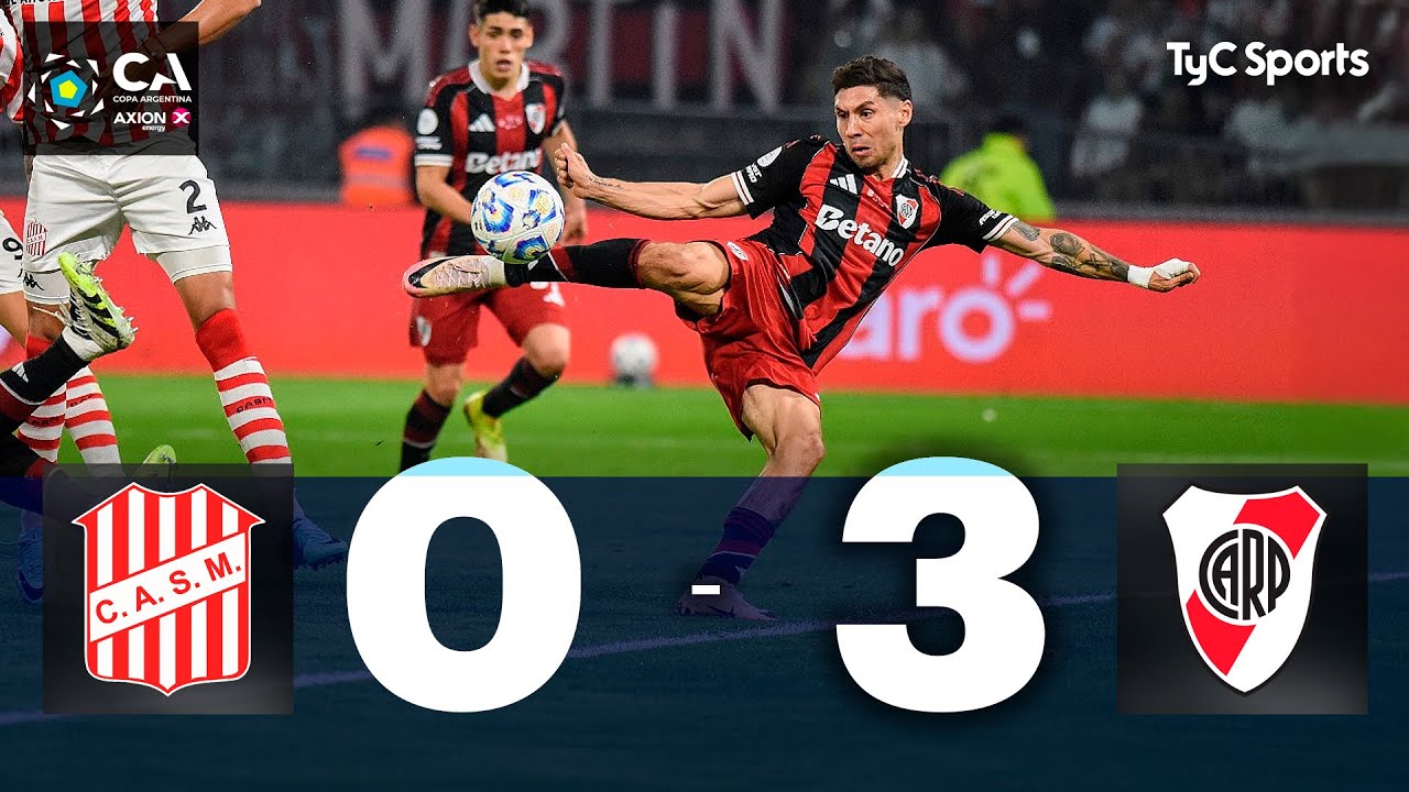 River Plate Dominates San Martín 3-0 to Reach Copa Argentina 2025 Round of 16 ⚽