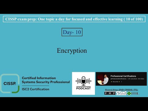 CISSP Exam Prep -010 | Encryption | 🎰