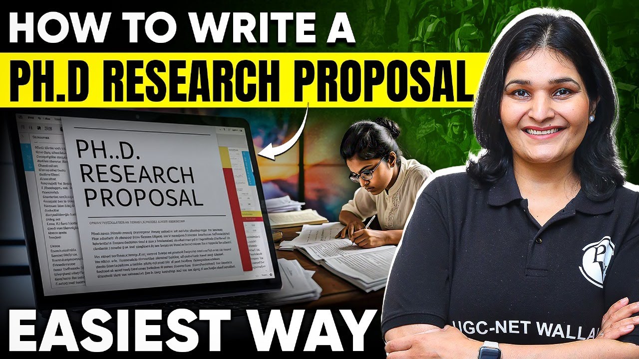 Guide to Writing a Ph.D Research Proposal 📝