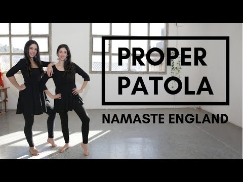 PROPER PATOLA dance | Namaste england | Bollywood Barcelona