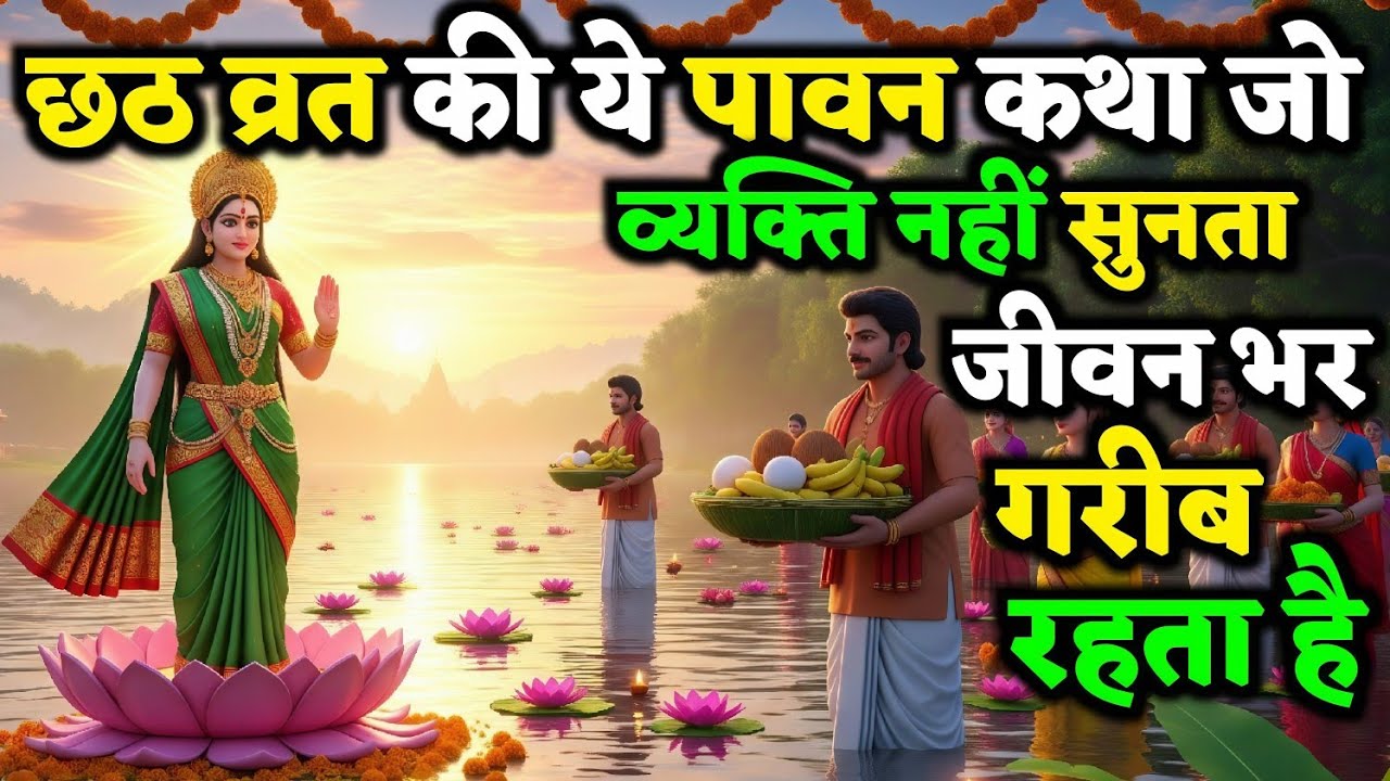 छठ व्रत कथा: पाप मिटाने का दिव्य उपाय ✨