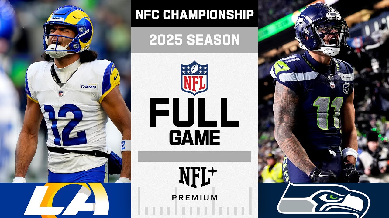LA Rams vs Seahawks NFC Championship Full Game 🏈