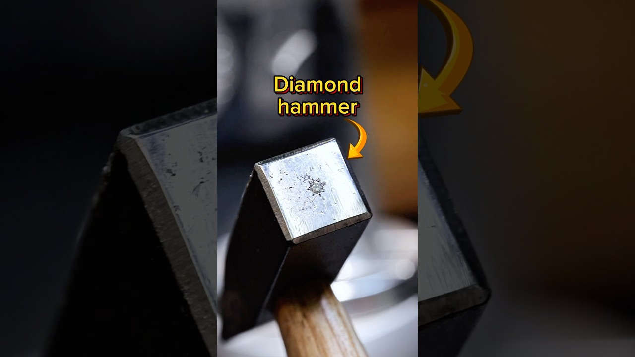 Diamond vs Hammer: The Ultimate Test 💎🔨