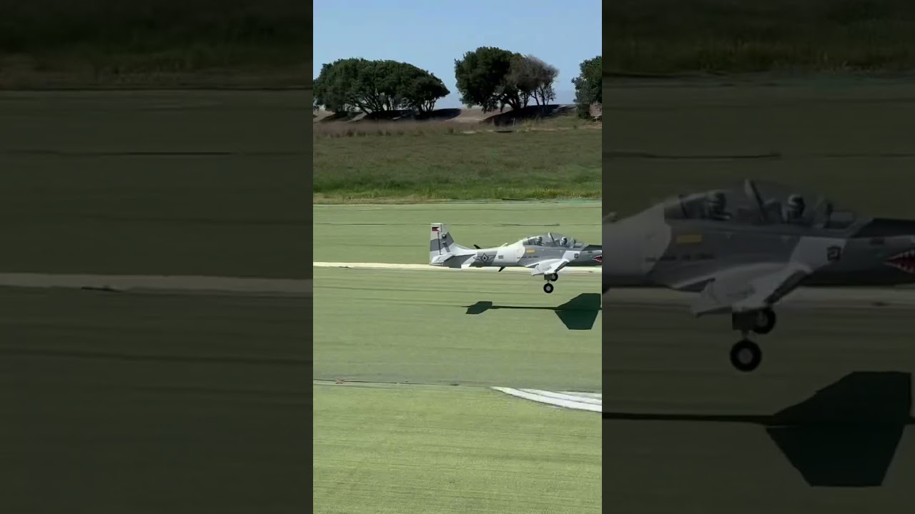 HK Super Tucano Landing ✈️