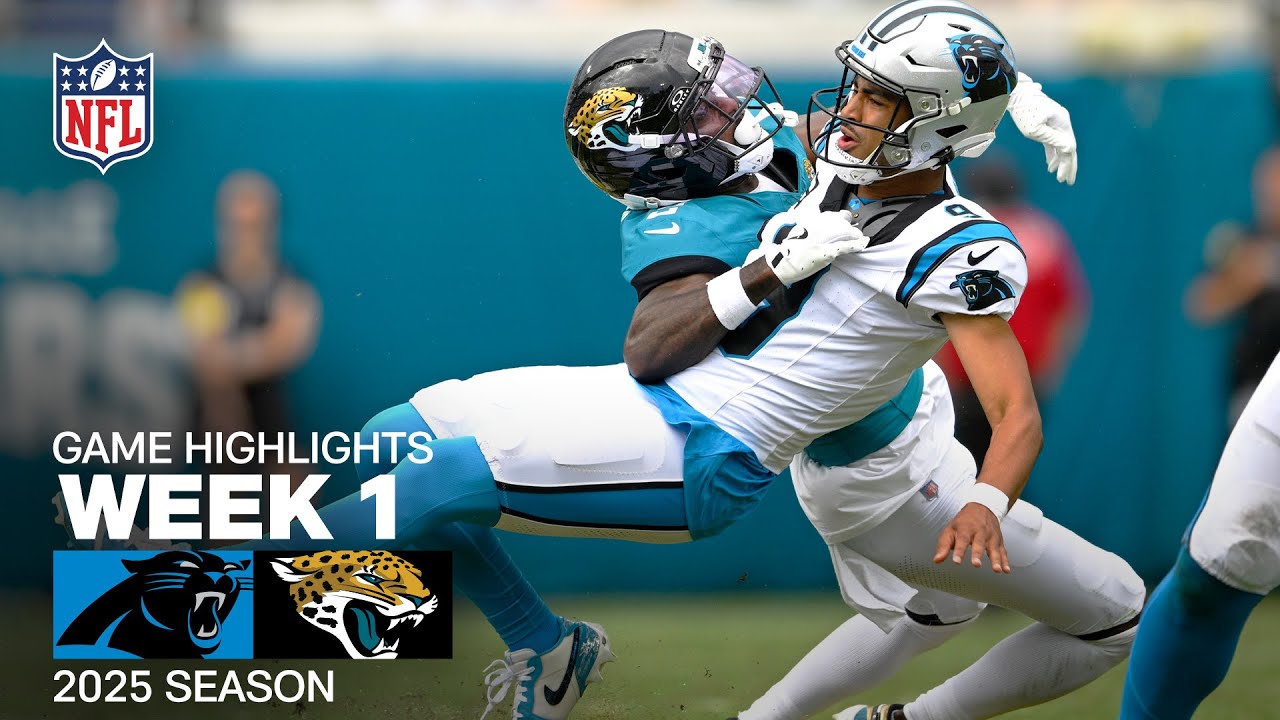 Panthers vs. Jaguars Week 1 Highlights | NFL 2025 🏈