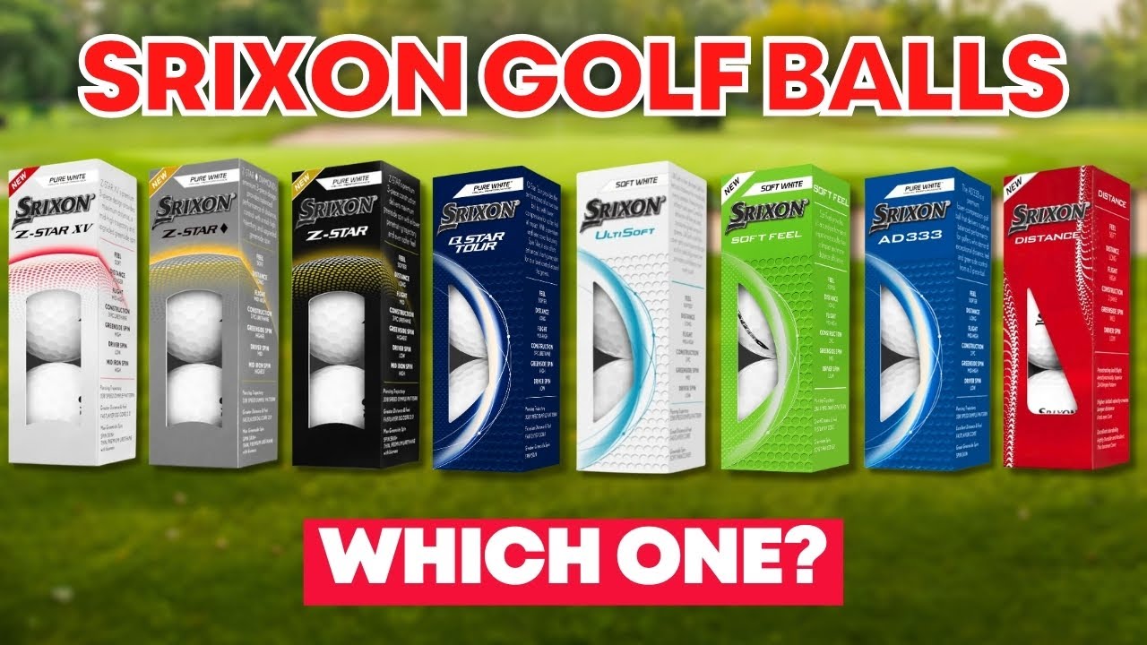 Srixon Golf Ball Range - Which One Should I Use?