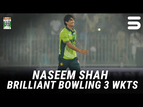 Naseem Shah Brilliant Bowling | Pakistan vs South Africa ODI Series 2025 | 1st ODI | PCB | M3U1K