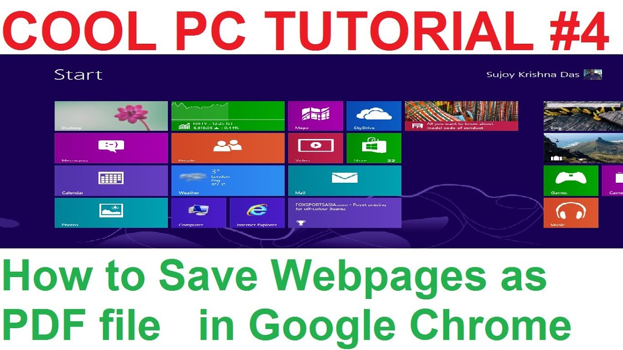 PC4: Easily Save Webpages as PDFs in Google Chrome 🖥️