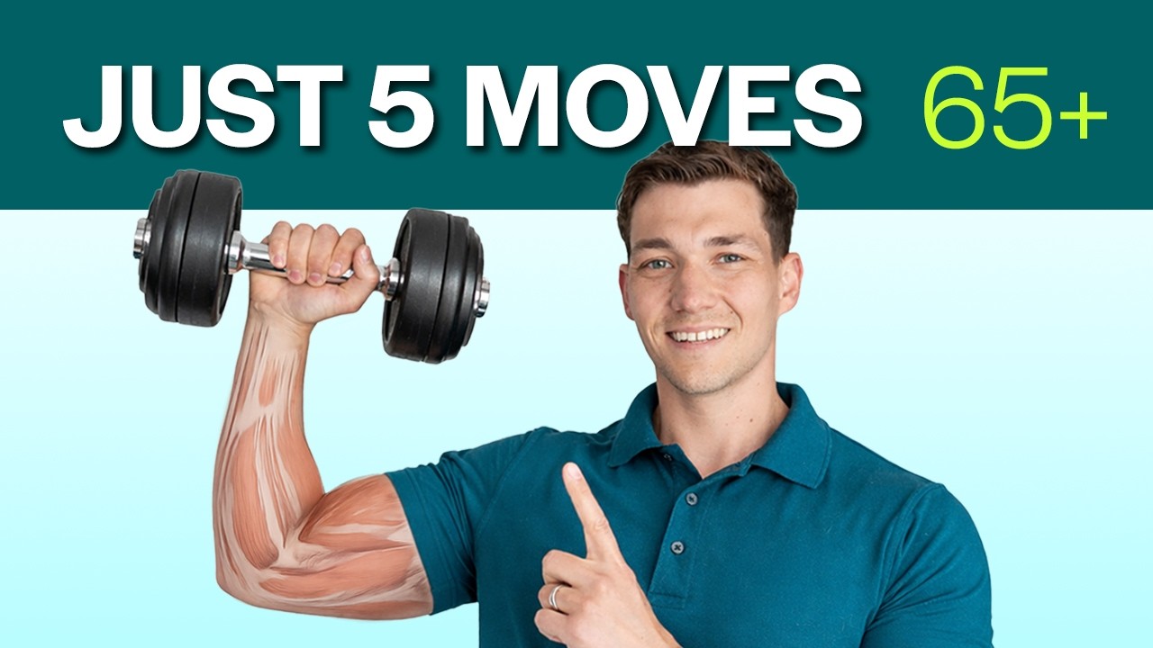 The ONLY Dumbbell Exercises You Need After Age 65