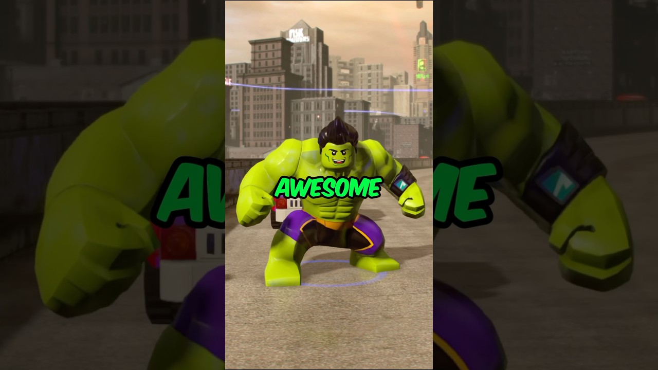 Hulk's Transformations in Lego Marvel Games 🧱