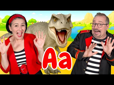 ABC Dinosaur Song for Kids | Fun Alphabet Phonics | Learn the Alphabet and ABCs