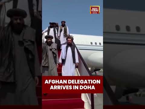 Delegation From Afghanistan's Taliban Arrives In Doha For Peace Talks With Pakistan