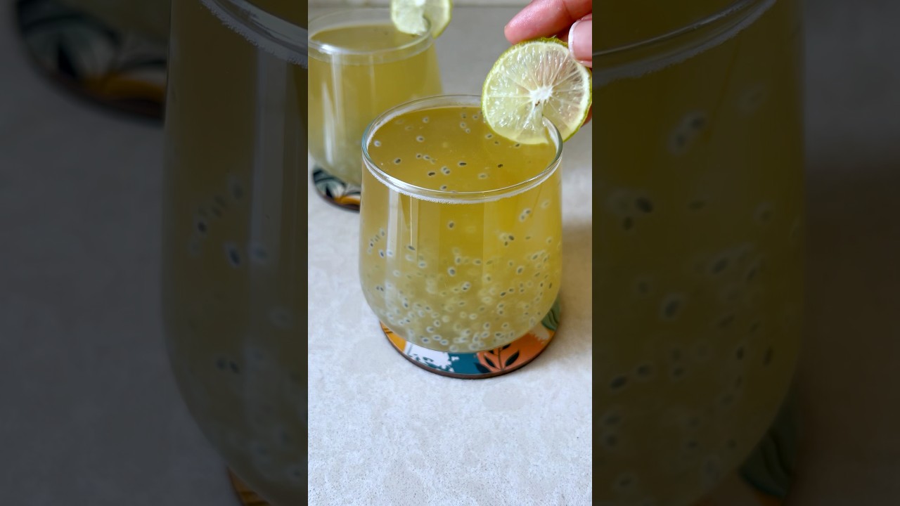 Cooling gond katira drink