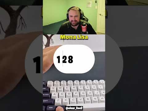 Mona Lisa Keyboard Lifehack 😳🤯 #shorts