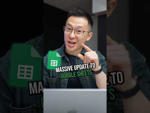 #GoogleSheets just received a massive update from @googleworkspace