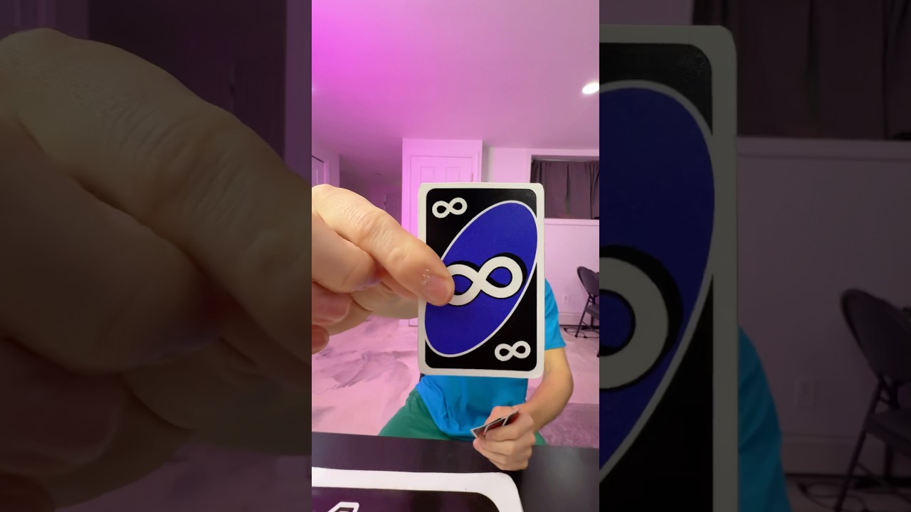 Infinity UNO Card Surprise! 🤯