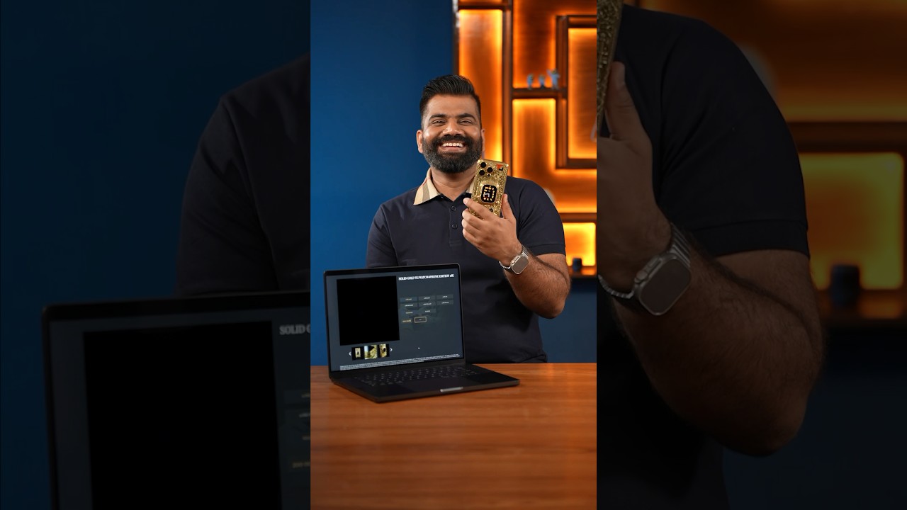 Exclusive: iPhone 15 Pro Max & Apple Watch Ultra in Solid Gold! ✨