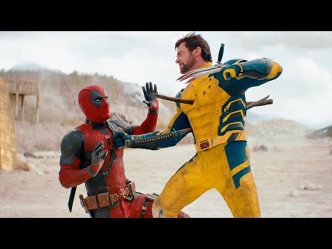 Deadpool vs Wolverine - First Fight Scene - Deadpool & Wolverine (2024) Movie Clip HD