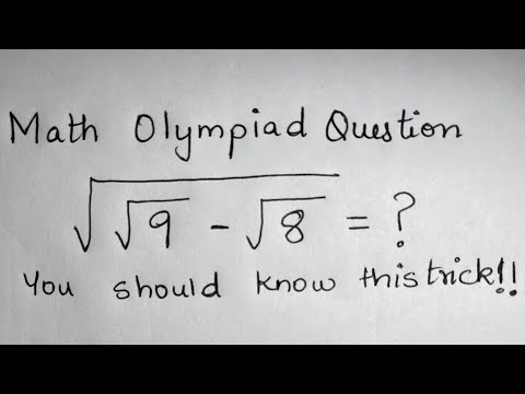 Luxembourg - Math Olympiad Question | You should know this trick