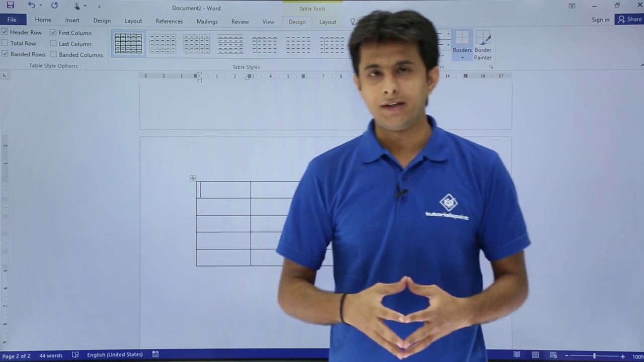 Master MS Word Tables: Part 1 π | Expert Tutorial by Pavan Lalwani