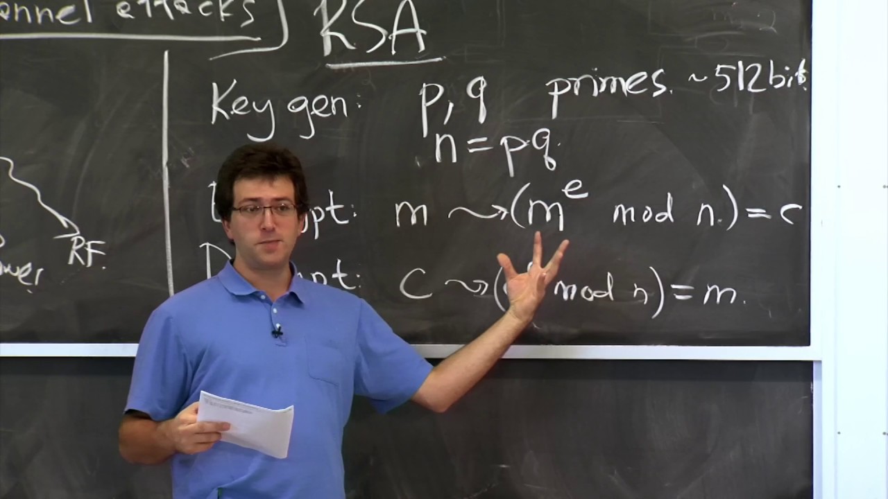 16. Side-Channel Attacks - MIT 6.858 Computer Systems Security (Fall 2014)