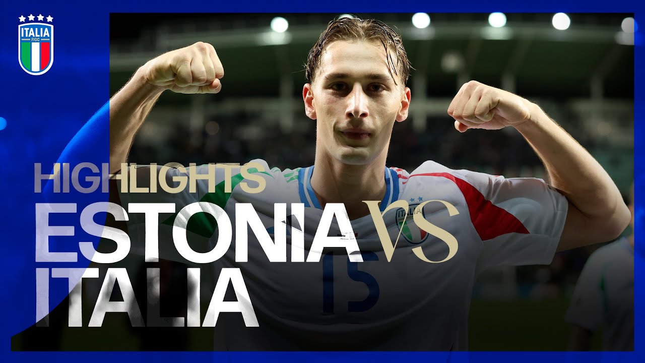 Estonia-Italia 1-3: Italia conquista la vittoria nelle Qualificazioni Mondiali 2026 ⚽