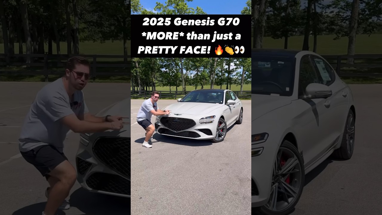Five Reasons the 2025 Genesis G70 3.3T Sport Prestige is MORE Than a Pretty Face!